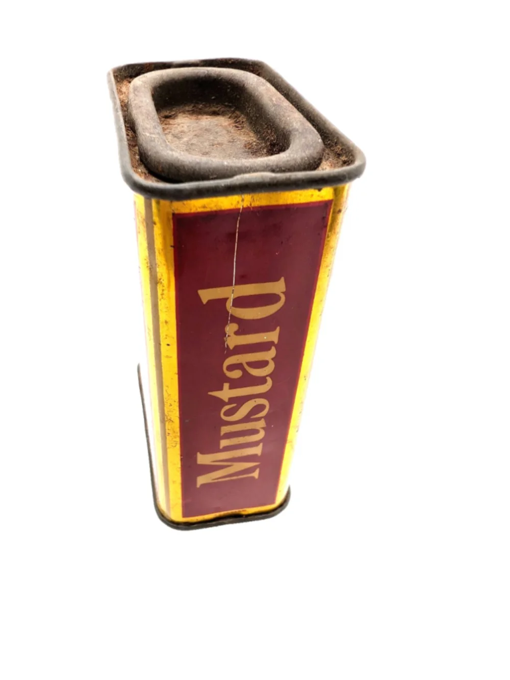 Vintage A. Schilling & Co Mustard Spice Tin - 2 oz